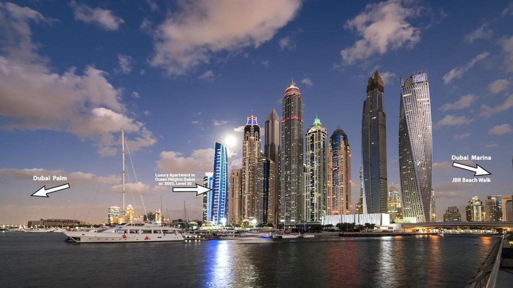 Exquisite, Luxe 1Bd Apartment, Unparalleled Sea Views, Prime Dubai Marina Location & Full Kitchen By "La Buena Vida Holiday Homes 外观 照片